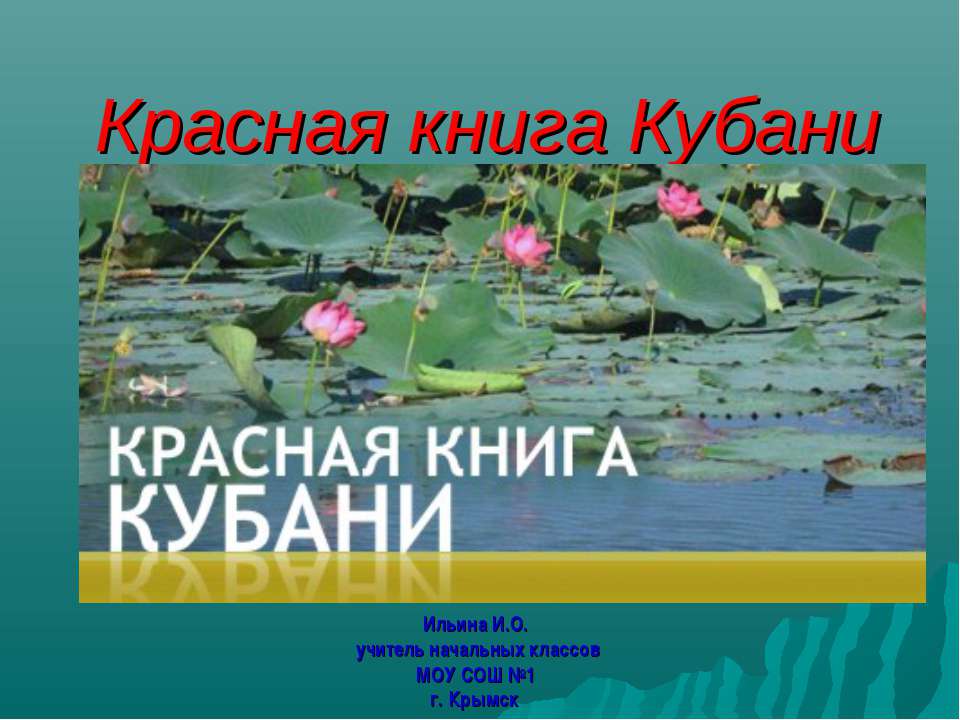 Красная книга Кубани  - Скачать презентации бесплатно | Читать или скачать учебники для школы онлайн бесплатно ☑ Школьные учебники school-textbook.com