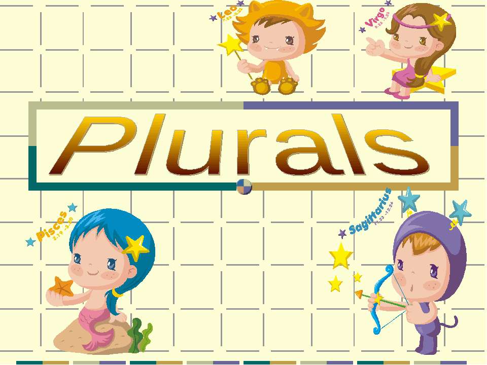 Plurals - Скачать презентации бесплатно | Читать или скачать учебники для школы онлайн бесплатно ☑ Школьные учебники school-textbook.com
