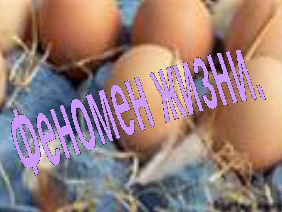 Феномен жизни  - Скачать презентации бесплатно | Читать или скачать учебники для школы онлайн бесплатно ☑ Школьные учебники school-textbook.com
