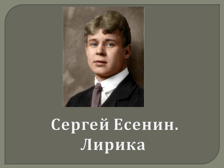С.А.Есенин. Жизнь и творчество. Всепроникающий лиризм - специфика поэзии Есенина - Скачать презентации бесплатно | Читать или скачать учебники для школы онлайн бесплатно ☑ Школьные учебники school-textbook.com