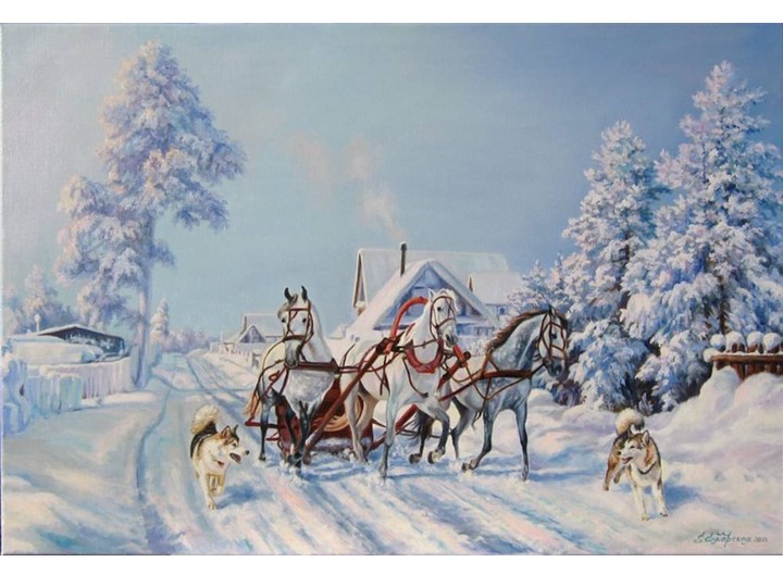 Презентация " Картины русских художников. Зима" (старшая группа)  - Скачать презентации бесплатно | Читать или скачать учебники для школы онлайн бесплатно ☑ Школьные учебники school-textbook.com