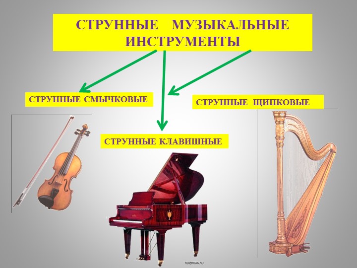 Презентация "Струнные музыкальные инструменты" - Скачать презентации бесплатно | Читать или скачать учебники для школы онлайн бесплатно ☑ Школьные учебники school-textbook.com