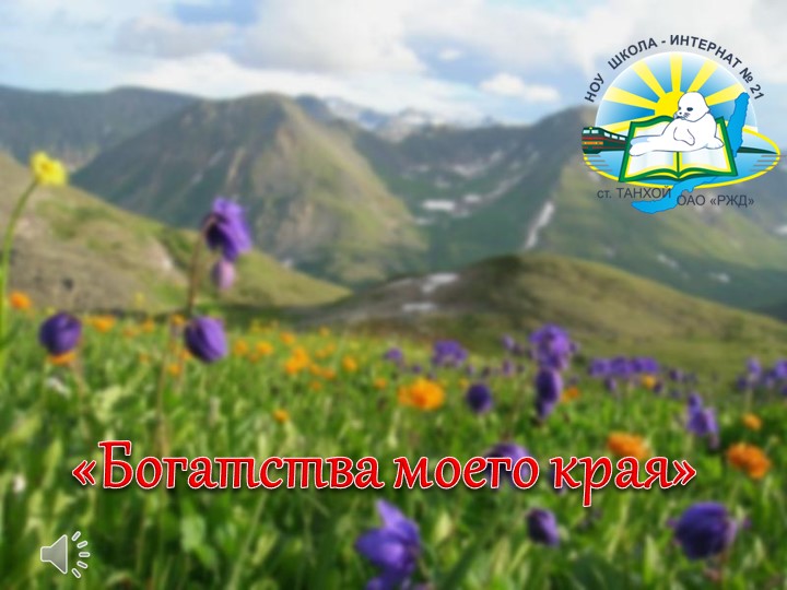 Презентация к классному часу "Богатство родного края"  - Скачать презентации бесплатно | Читать или скачать учебники для школы онлайн бесплатно ☑ Школьные учебники school-textbook.com