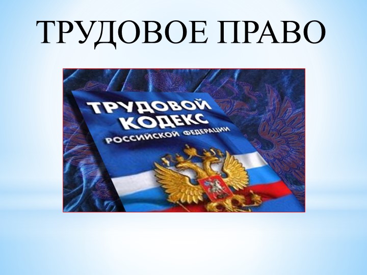 Презентация "Трудовое право" 11 класс - Скачать презентации бесплатно | Читать или скачать учебники для школы онлайн бесплатно ☑ Школьные учебники school-textbook.com