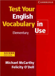 Test Your English Vocabulary in Use. Elementary Level - McCarthy Michael, O'Dell Felicity.  - Скачать презентации бесплатно | Читать или скачать учебники для школы онлайн бесплатно ☑ Школьные учебники school-textbook.com