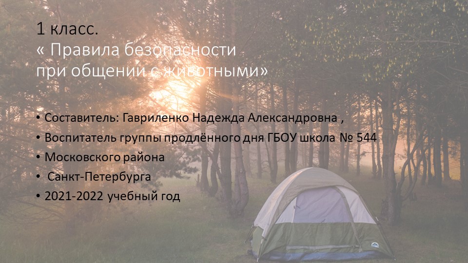 Презентация по воспитательной работе "Правила безопасности при общении с животными" - Скачать презентации бесплатно | Читать или скачать учебники для школы онлайн бесплатно ☑ Школьные учебники school-textbook.com