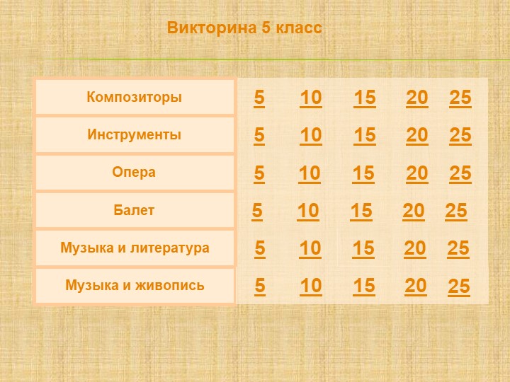 Тестовые задания 5 класс - Скачать презентации бесплатно | Читать или скачать учебники для школы онлайн бесплатно ☑ Школьные учебники school-textbook.com