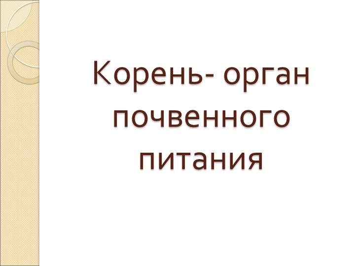 Презентация по биологии на тему "Корень - орган почвенного питания (6 класс)  - Скачать презентации бесплатно | Читать или скачать учебники для школы онлайн бесплатно ☑ Школьные учебники school-textbook.com