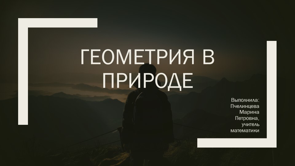 Презентация по геометрии на тему "Геометрия в природе" (7 класс) - Скачать презентации бесплатно | Читать или скачать учебники для школы онлайн бесплатно ☑ Школьные учебники school-textbook.com