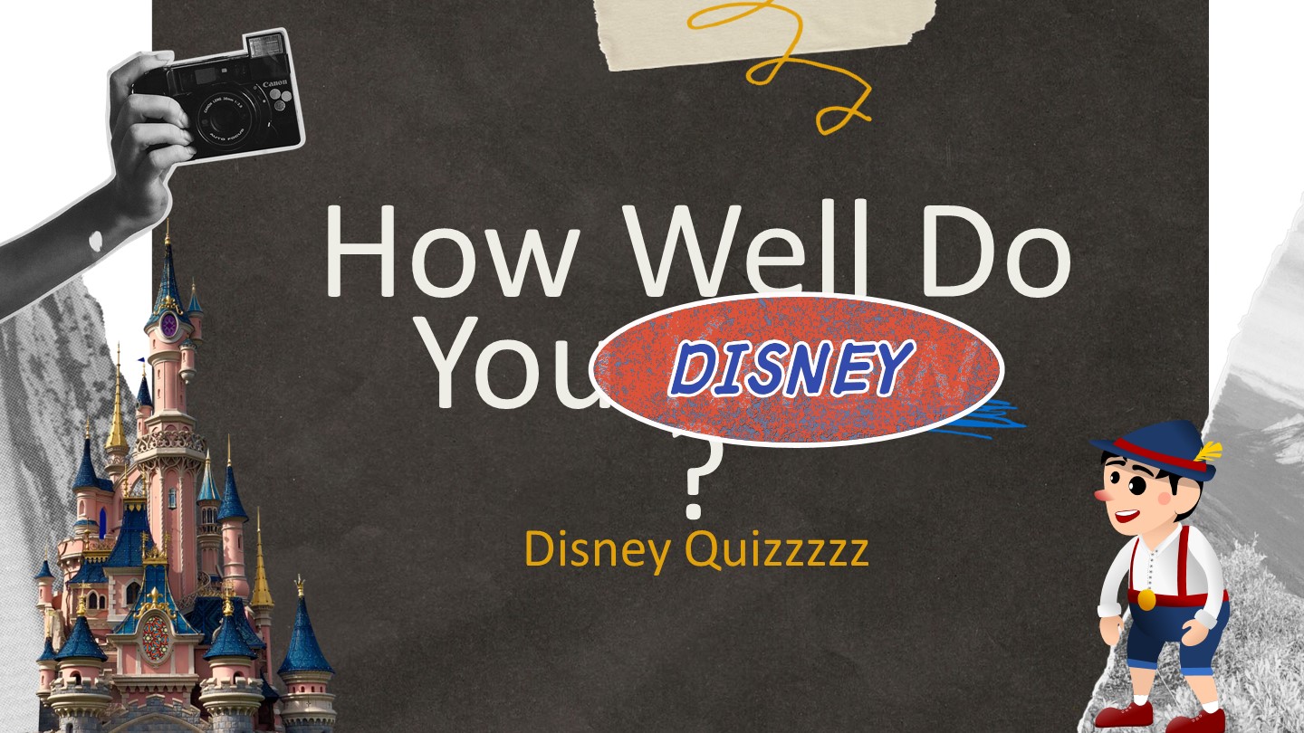 Презентация по английскому языку на тему "Дисней-квиз" (6 класс) - Скачать презентации бесплатно | Читать или скачать учебники для школы онлайн бесплатно ☑ Школьные учебники school-textbook.com