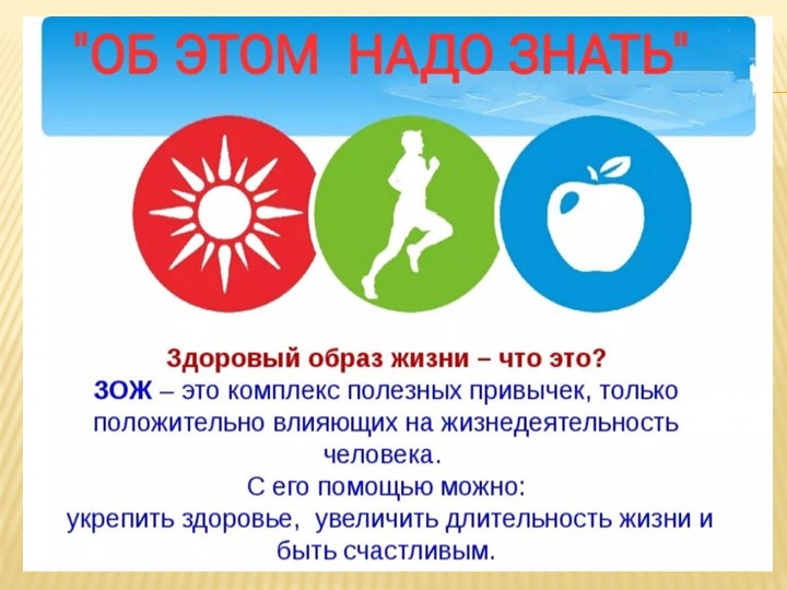 Презентация по ОБЖ на тему "Об этом надо знать. ЗОЖ - что это такое?"(5 класс) - Скачать презентации бесплатно | Читать или скачать учебники для школы онлайн бесплатно ☑ Школьные учебники school-textbook.com