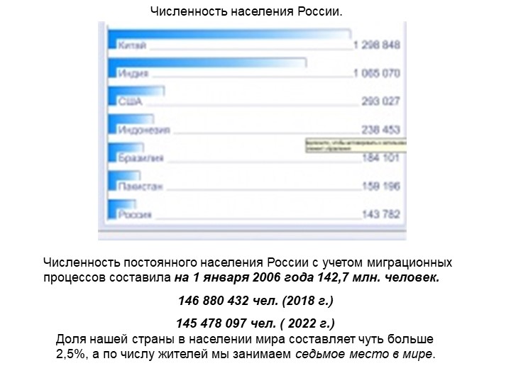 Презентация к уроку географии " Численность населения России" ( 8 класс)  - Скачать презентации бесплатно | Читать или скачать учебники для школы онлайн бесплатно ☑ Школьные учебники school-textbook.com