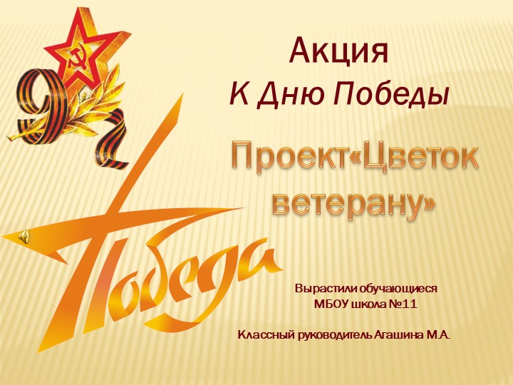 Презентация проекта "Цветок ветерану" - Скачать презентации бесплатно | Читать или скачать учебники для школы онлайн бесплатно ☑ Школьные учебники school-textbook.com