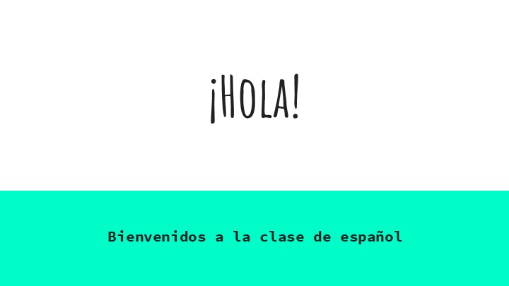 "Презентация-знакомство для первого урока по испанскому языку" - Скачать презентации бесплатно | Читать или скачать учебники для школы онлайн бесплатно ☑ Школьные учебники school-textbook.com