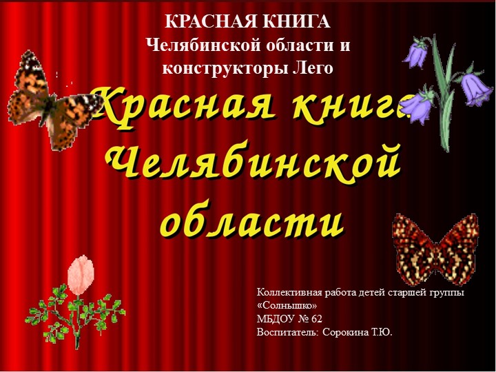 КРАСНАЯ КНИГА Челябинской области и конструкторы Лего - Скачать презентации бесплатно | Читать или скачать учебники для школы онлайн бесплатно ☑ Школьные учебники school-textbook.com