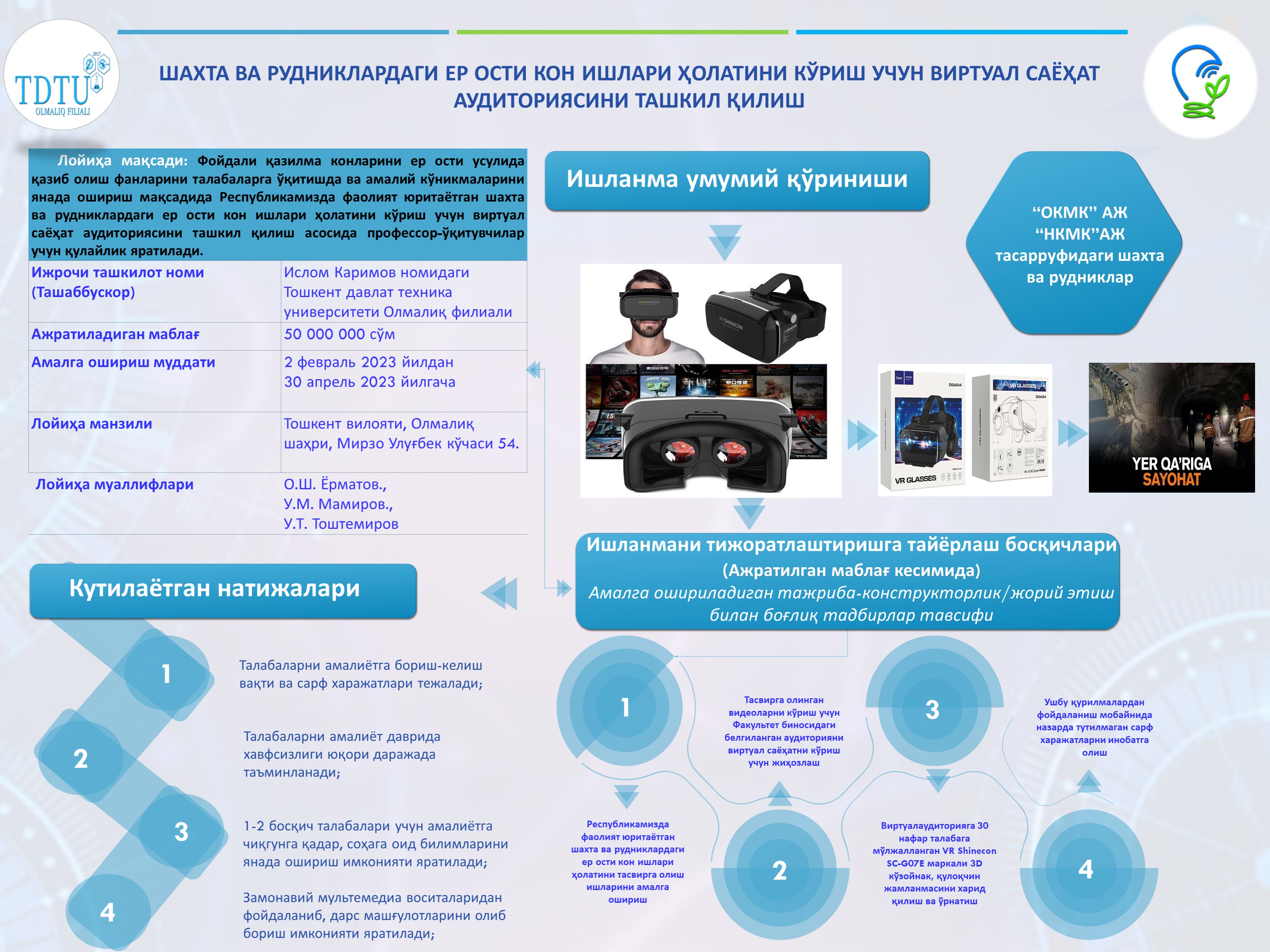 ШАХТА ВА РУДНИКЛАРДАГИ ЕР ОСТИ КОН ИШЛАРИ ҲОЛАТИНИ КЎРИШ УЧУН ВИРТУАЛ САЁҲАТ АУДИТОРИЯСИНИ ТАШКИЛ ҚИЛИШ - Скачать презентации бесплатно | Читать или скачать учебники для школы онлайн бесплатно ☑ Школьные учебники school-textbook.com