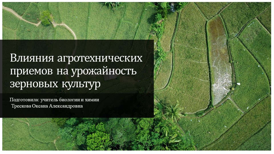 Презентация "Влияния агротехнических приемов на урожайность зерновых культур" - Скачать презентации бесплатно | Читать или скачать учебники для школы онлайн бесплатно ☑ Школьные учебники school-textbook.com