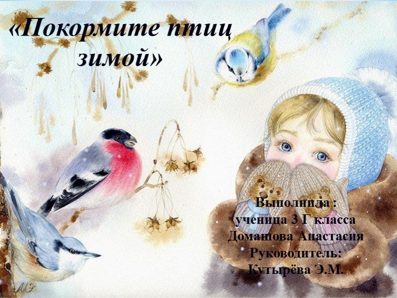 Презентация "Зимующие птицы Башкортостана" - Скачать презентации бесплатно | Читать или скачать учебники для школы онлайн бесплатно ☑ Школьные учебники school-textbook.com