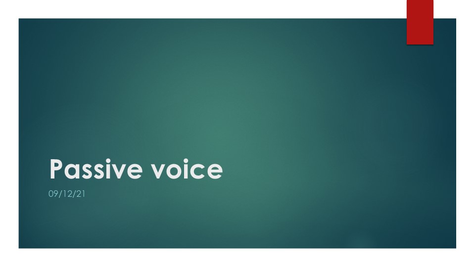 Урок по английскому языку "Passive voice", презентация - Скачать презентации бесплатно | Читать или скачать учебники для школы онлайн бесплатно ☑ Школьные учебники school-textbook.com