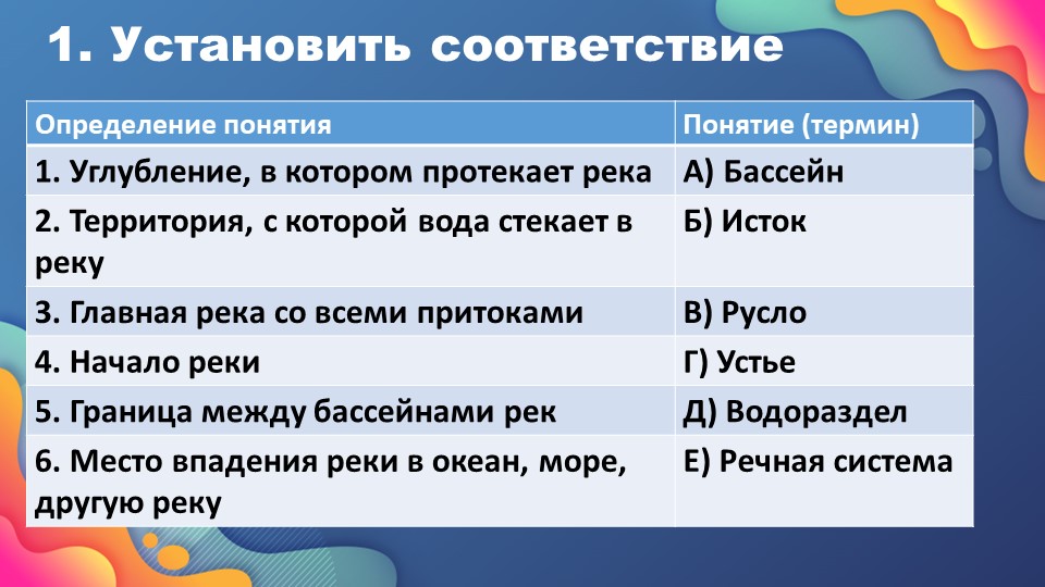 Презентация к уроку "Реки-артерии Земли". - Скачать презентации бесплатно | Читать или скачать учебники для школы онлайн бесплатно ☑ Школьные учебники school-textbook.com