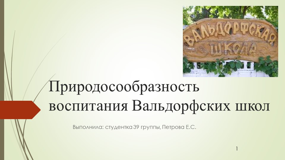 Природосообразность воспитания Вальдорфских школ - Скачать презентации бесплатно | Читать или скачать учебники для школы онлайн бесплатно ☑ Школьные учебники school-textbook.com