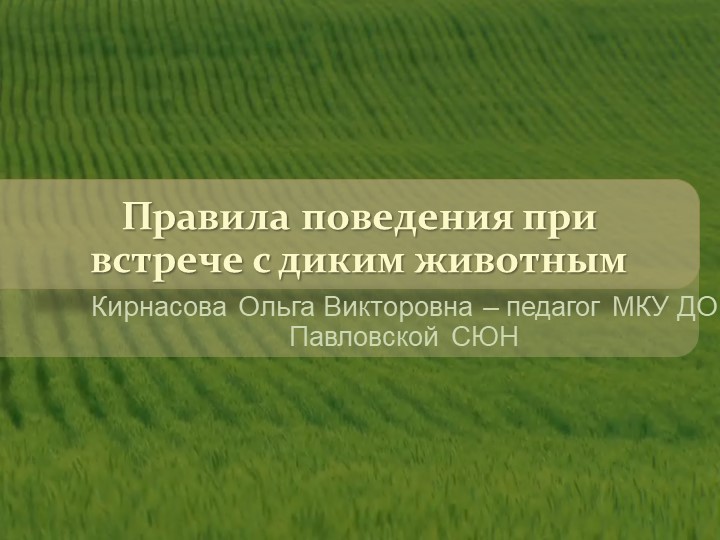 Презентация на тему "Правила поведения при встрече с дикими животными" - Скачать презентации бесплатно | Читать или скачать учебники для школы онлайн бесплатно ☑ Школьные учебники school-textbook.com