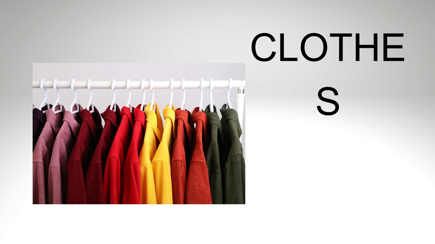 Презентация по английскому языку "Clothes" - Скачать презентации бесплатно | Читать или скачать учебники для школы онлайн бесплатно ☑ Школьные учебники school-textbook.com