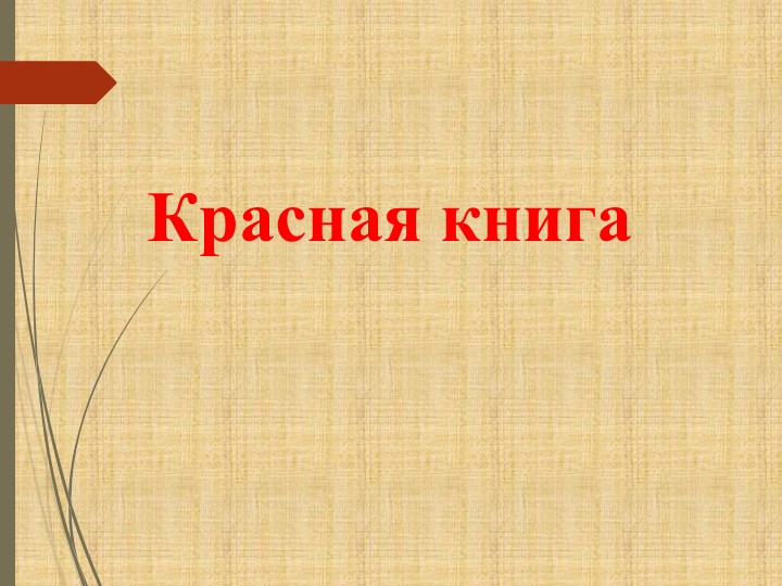 Презентация "Красная книга" (2 класс) - Скачать презентации бесплатно | Читать или скачать учебники для школы онлайн бесплатно ☑ Школьные учебники school-textbook.com