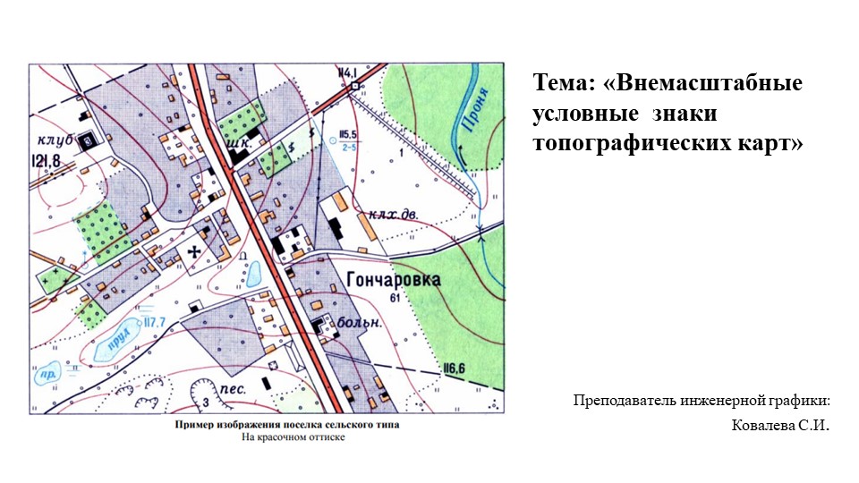 Презентация по инженерной графике на тему "Внемасштабные условные знаки топографических карт" урок в системе СПО - Скачать презентации бесплатно | Читать или скачать учебники для школы онлайн бесплатно ☑ Школьные учебники school-textbook.com